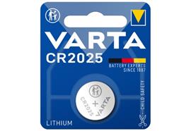 Batt. Lithiumknopf CR 2025 06025 101 401 varta
