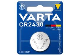 Batt. Lithiumknopf CR 2430 06430 101 401 varta 1stk