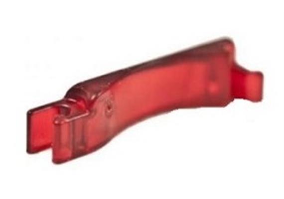 Batterie-Deckel rot transp.