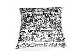 Baumwollkissen Scherenschnitt 40x40 cm