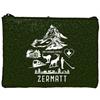 Beauty Cosmetic Bag Zermatt Symbole grün