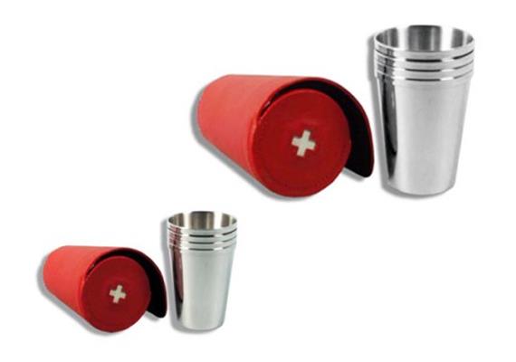 Becher RF"SwissFlag"9cl