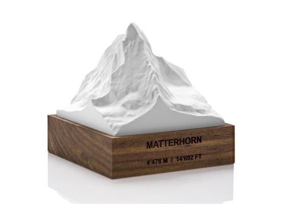 Bergmodell Matterhorn gross aus Gips Bergmodell Matterhorn gross aus Gips
