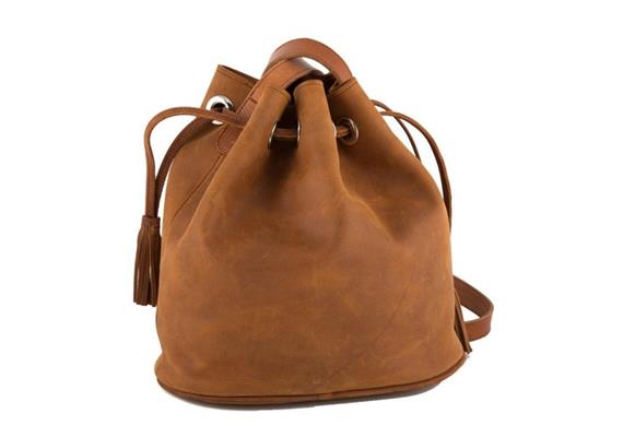 Beuteltasche Leder Innenta. & Schlüsselb. natur Beuteltasche Leder Innenta. & Schlüsselb. natur