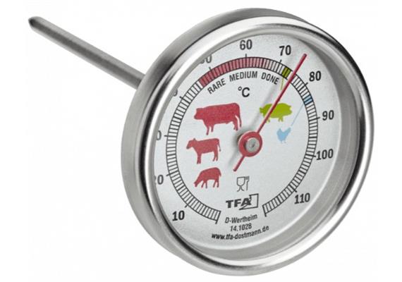 Bratenthermometer Inox