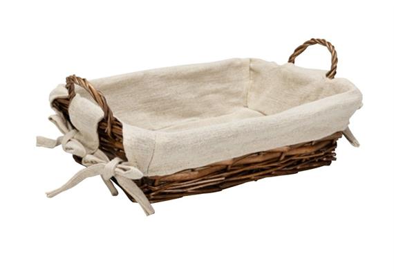 Brotkorb "Norway", rechteckig, 18 x 26 x 11 cm,