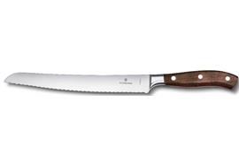 Brotmesser geschmiedet, Wellenschliff, 23cm