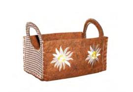 Brottasche Edelweiss braun