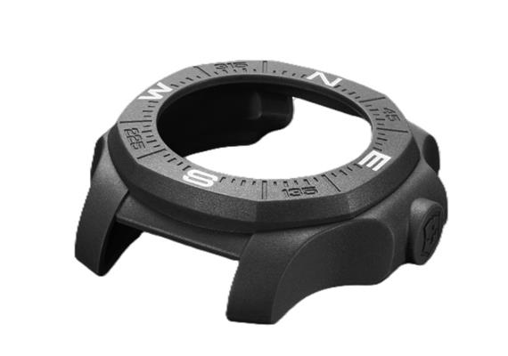 Bumper black with white index