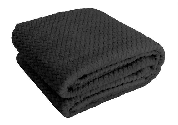 Couchdecke Espiga grau180x220 cm