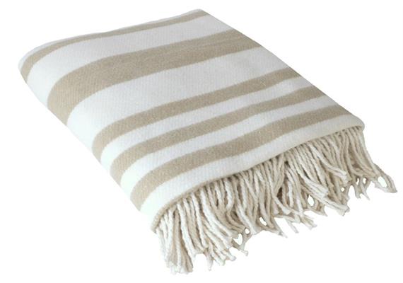 Couchdecke Streifen150x200 cm