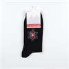 Damen Socken Kreuz, schwarz