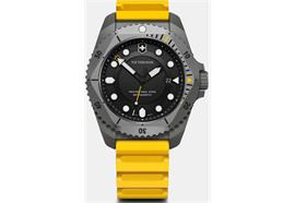 Dive Pro 43, GRY, BLK dial, YEW rubber str
