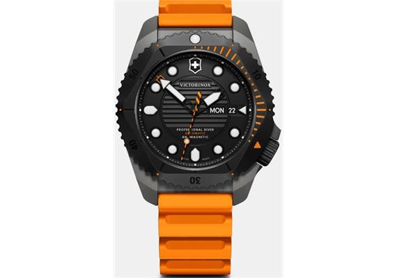 Dive Pro Auto 43, GRY, BLK dial, ORE rubber str