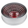 Dose 12cm, 6 Ringe Edelstahl