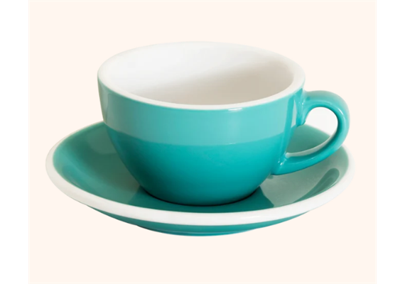 Egg Cappuccino Cup 200ml blau ohne Teller