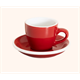 Egg Espresso Cup 80ml rot ohne Teller