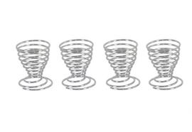 Eierbecher verchromt 4 Stück