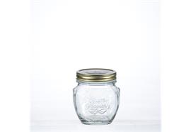 Einmachglas Quattro Stagioni, breit m.Deck, 0.5 lt