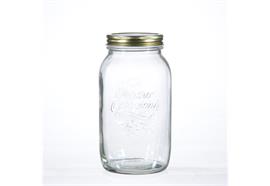 Einmachglas Quattro Stagioni, m Deckel, 1,5 lt