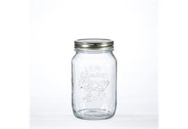 Einmachglas Quattro Stagioni, m Deckel, 1 lt