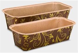 Einweg Kastenform Minibraun