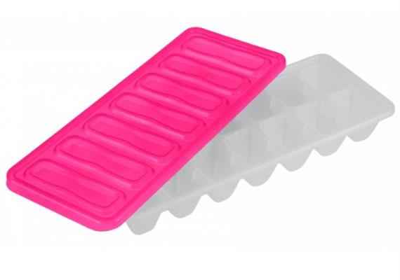 Eiswürfelformer mit Deckel 2 Stück 24x10x5.5 cm Eiswürfelformer mit Deckel 2 Stück 24x10x5.5 cm