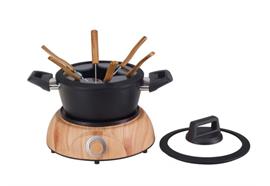 Elektro Fleischfondue "Wood" 9-teilig 1400W