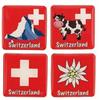 Epoxy-Magnet Suisse, Set à 4 Stück