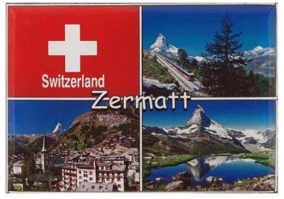 Epoxy Postkarten-Magnet Motive Zermatt Epoxy Postkarten-Magnet Motive Zermatt
