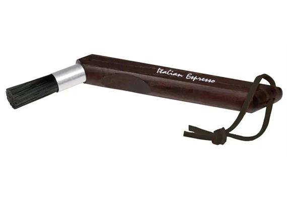 Espressopinsel mt Holzgriff gebogen 17 cm