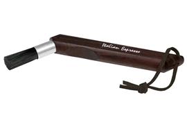 Espressopinsel mt Holzgriff gebogen 17 cm