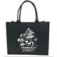 Filztasche Shopper Small Zermatt Symbole anthrazit