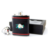 Flachmann 9cl Edelweiss gestickt