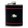 Flachmann Edelweiss gestickt 18 cl