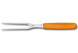 Fleisch- und Bratengabel 15cm orange Blister