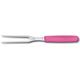 Fleisch- und Bratengabel 15cm pink Blister