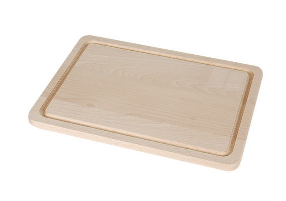 Fleischbrett mit Rille 35x25 cm