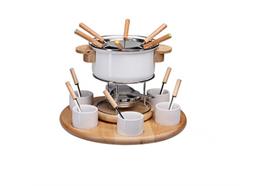 Fleischfondue-Set Emaille Larissa 23-teilig