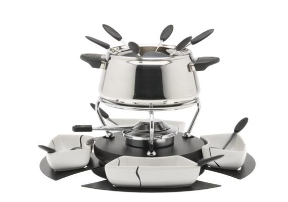 Fondue Set "Bianca" für Gemüse und Fleisch,18-teilig Fondue Set "Bianca" für Gemüse und Fleisch,18-teilig