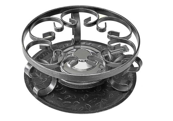 Forge Rechaud schwarz Forge Rechaud schwarz