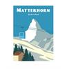 Fotomagnet Matterhorn retro