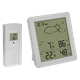 Funk-Wetterstation Clear Luftdruck 10.5x9.4x5.8 cm