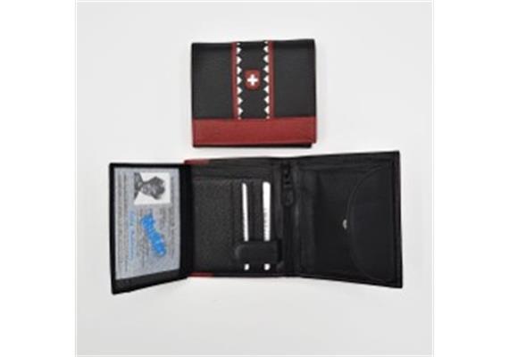 Geldbörsen schwarz Glockenriemenband