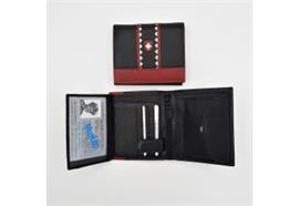 Geldbörsen schwarz Glockenriemenband