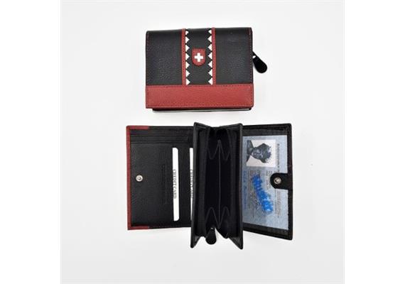 Geldbörsen schwarz Glockenriemenband