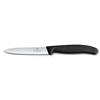 Gemüsemesser SwissClassic, 10 cm, schwarz