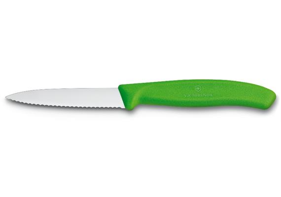 Gemüsemesser SwissClassic, Mittelspitz, 8 cm, grün