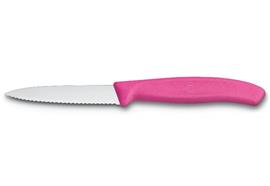 Gemüsemesser SwissClassic, Mittelspitz, 8 cm, pink