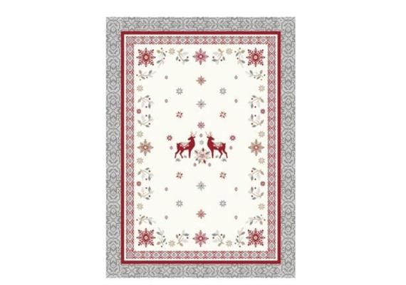 Geschirrtuch 50 x 70 cm Vallee lin rouge